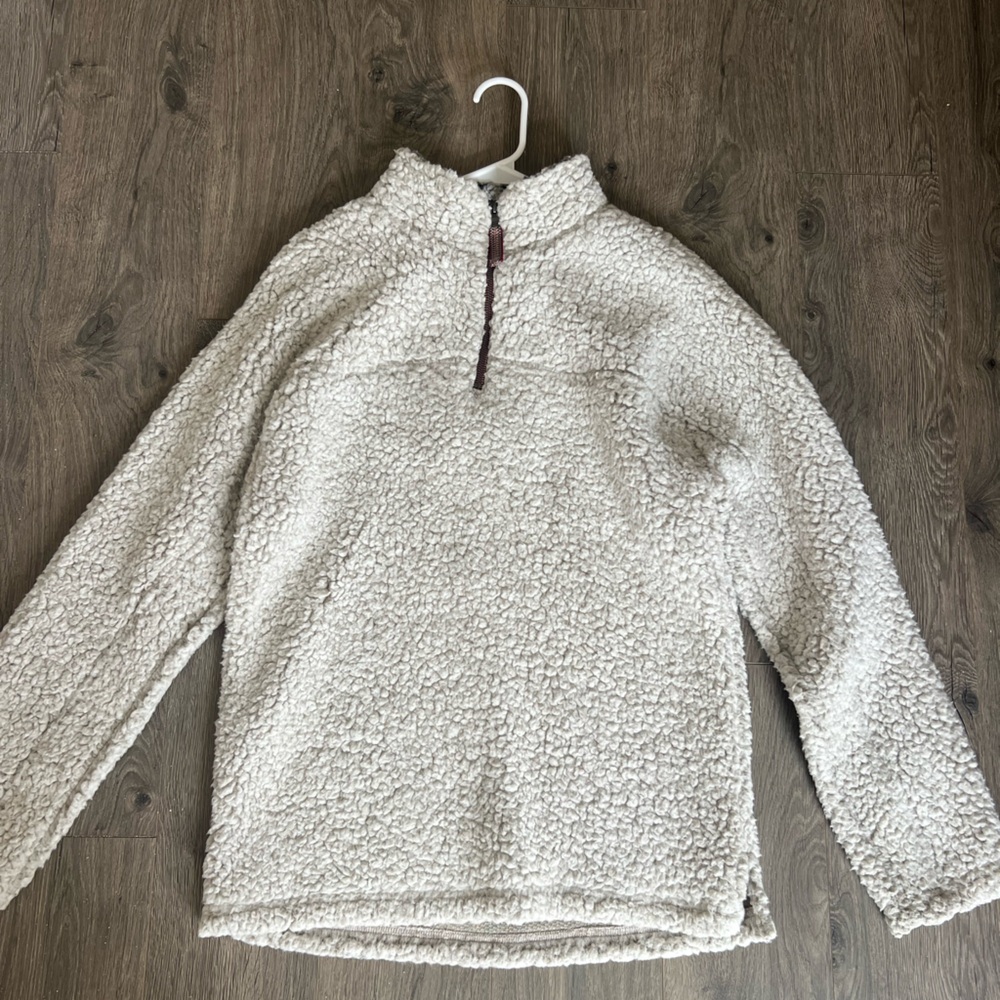 True Grit Cream Sherpa Fleece Jacket